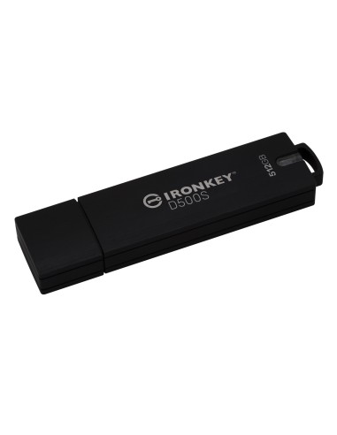Kingston Technology IronKey D500S unità flash USB 512 GB USB tipo A 3.2 Gen 1 (3.1 Gen 1) Nero