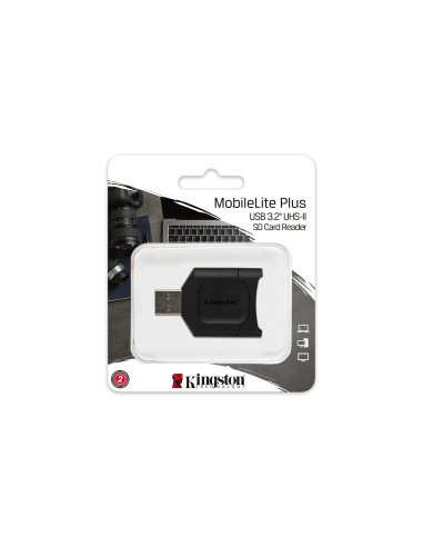 Kingston Technology MobileLite Plus lettore di schede USB 3.2 Gen 1 (3.1 Gen 1) Type-A Nero