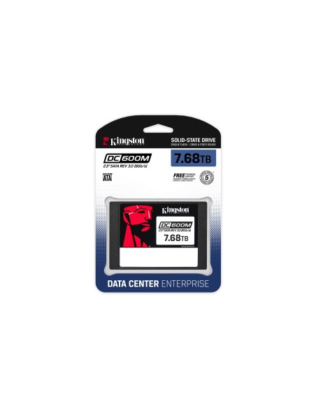 Kingston Technology Drive SSD SATA di classe enterprise DC600M (impiego misto) 2,5" 7680G