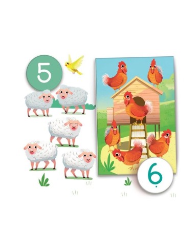 Clementoni Numeri da 1 a 10 Gioco da tavolo Educativo