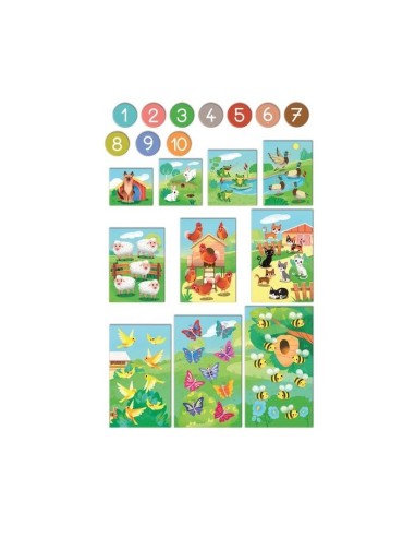 Clementoni Numeri da 1 a 10 Gioco da tavolo Educativo