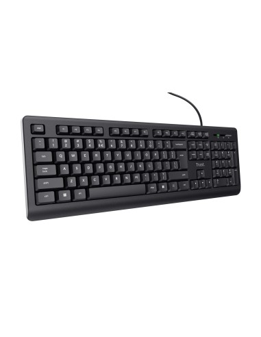 Trust 24640 tastiera USB QWERTY Italiano Nero