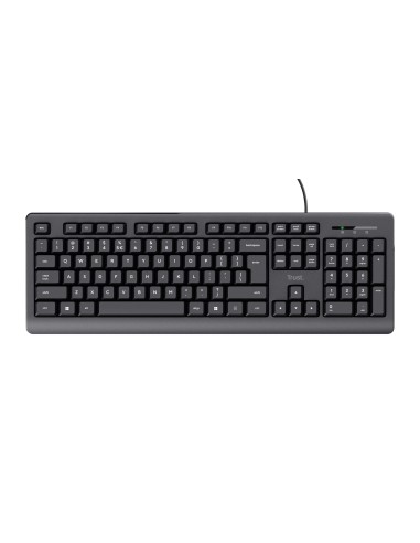 Trust 24640 tastiera USB QWERTY Italiano Nero