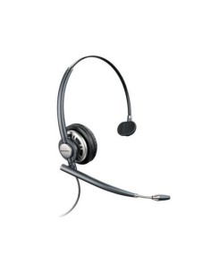 POLY HW710 Auricolare Cablato A Padiglione Ufficio Nero