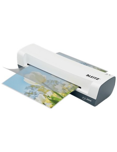 Leitz iLAM Home Plastificatrice a caldo 300 mm min Grigio, Bianco