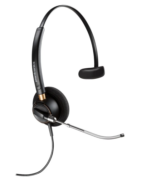 POLY EncorePro HW510V Auricolare Cablato A Padiglione Ufficio Nero