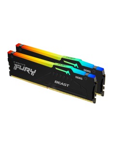 Kingston Technology FURY 64 GB 5200 MT s DDR5 CL36 DIMM (Kit da 2 moduli) Beast RGB EXPO