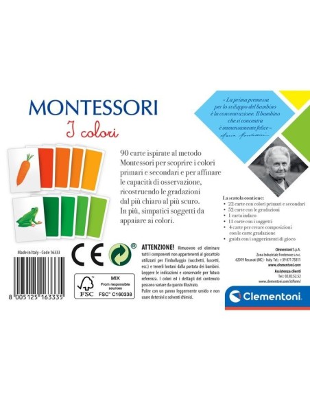 Clementoni I Colori Gioco da tavolo Educativo