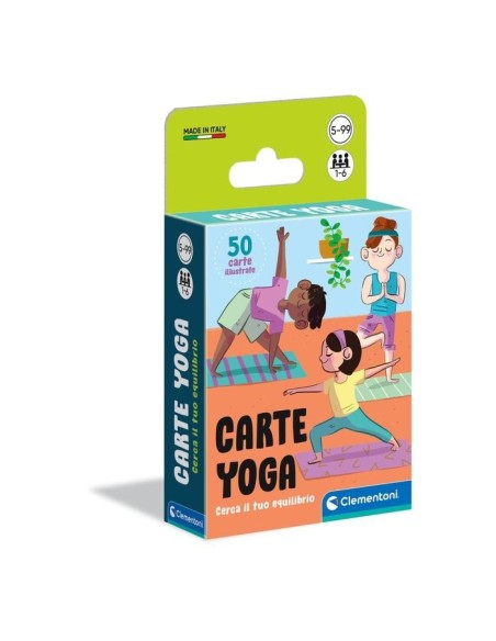 Clementoni Carte Yoga Gioco da tavolo Educativo