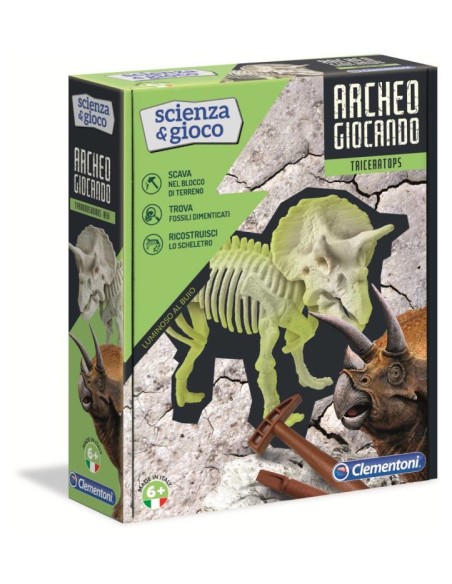 Clementoni Archeogiocando Triceratopo