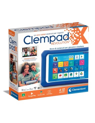 Clementoni Clempad X Revolution 16 GB Wi-Fi Bianco