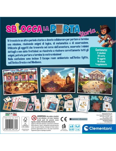 Clementoni SBLOCCA LA PORTA - STORIA
