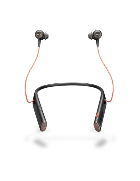 POLY Voyager 6200 UC Auricolare Wireless In-ear, Passanuca Ufficio Bluetooth Nero