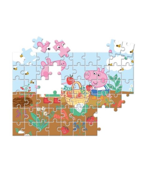 Clementoni PEPPA PIG Puzzle di contorno 60 pz Arte