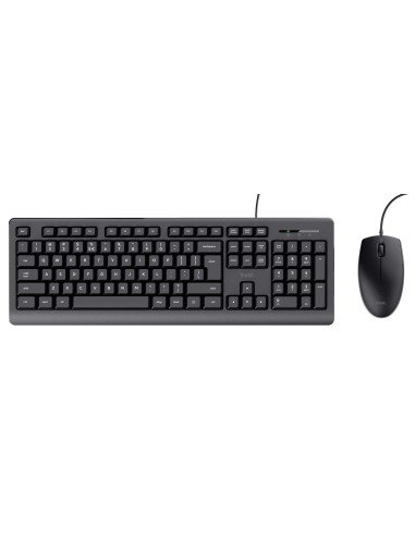Trust 24646 tastiera Mouse incluso USB QWERTY Italiano Nero