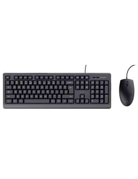 Trust 24646 tastiera Mouse incluso USB QWERTY Italiano Nero