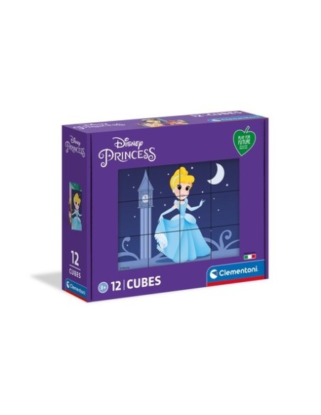 Clementoni Disney Princess Puzzle 3D 12 pz