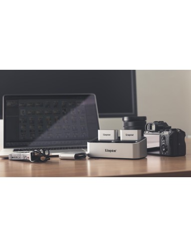 Kingston Technology Lettore di schede USB3.2 Gen1 Workflow Dual-Slot microSDHC SDXC UHS-II