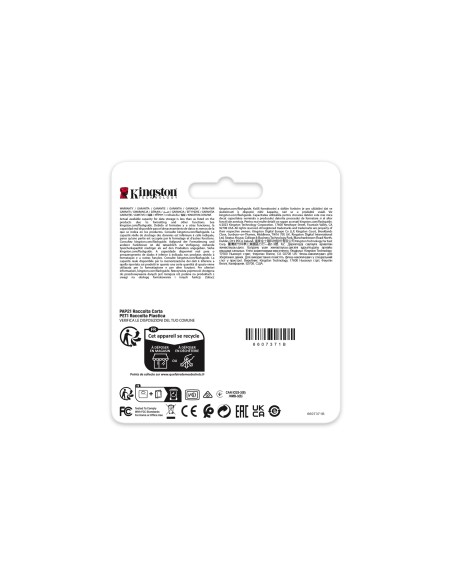 Kingston Technology 32G SDHC Industrial pSLC