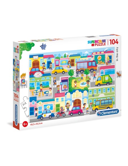 Clementoni In the City Puzzle 104 pz Città