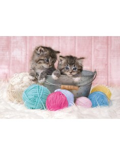 Clementoni Sweet Kittens Puzzle 104 pz Fauna 2