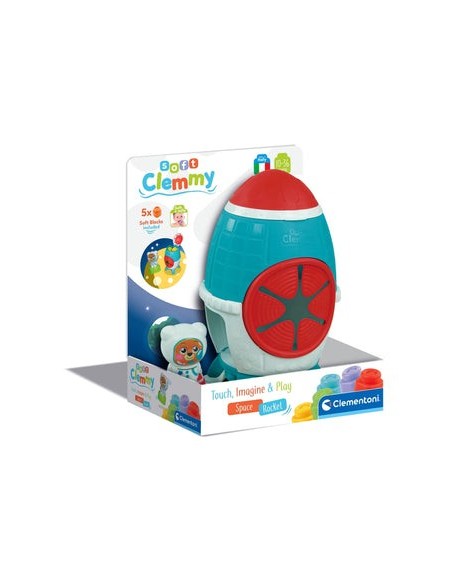 Clementoni Clemmy Soft - Sensorial Rocket