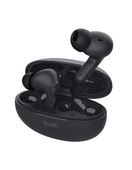 Trust Yavi Auricolare True Wireless Stereo (TWS) In-ear Musica e Chiamate USB tipo-C Bluetooth Nero
