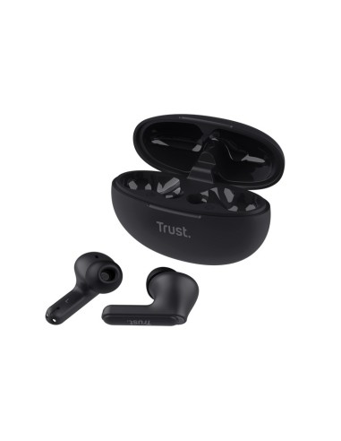 Trust Yavi Auricolare True Wireless Stereo (TWS) In-ear Musica e Chiamate USB tipo-C Bluetooth Nero