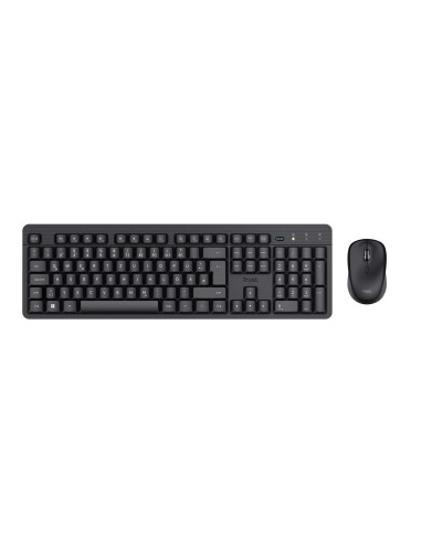 Trust TKM-360 tastiera Mouse incluso RF Wireless QWERTY Italiano Nero