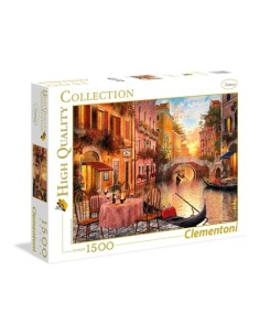 Clementoni Venezia Puzzle di contorno 1500 pz Romantico