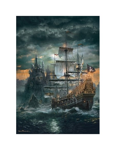 Clementoni 31682 puzzle Puzzle di contorno 1500 pz Landscape
