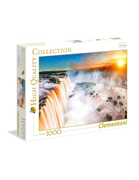 Clementoni Waterfall Puzzle 1000 pz Acqua