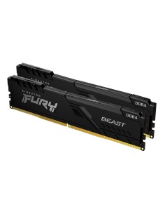 Kingston Technology FURY 16GB 2666MT s DDR4 CL16 DIMM (Kit da 2) Beast Black