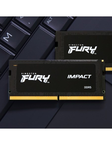 Kingston Technology FURY 32 GB 6000 MT s DDR5 CL38 SODIMM (Kit da 2) Impact XMP