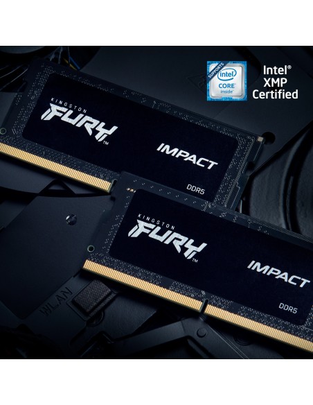 Kingston Technology FURY 32 GB 6000 MT s DDR5 CL38 SODIMM (Kit da 2) Impact XMP