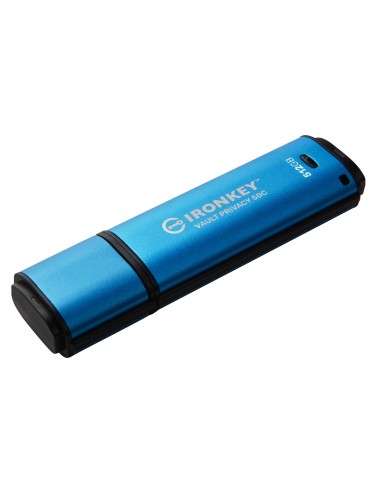 Kingston Technology IronKey 512 GB USB-C Vault Privacy 50C crittografia AES-256, FIPS 197