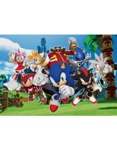 Clementoni Supercolor Sonic the hedgehog Puzzle 104 pz Cartoni 2