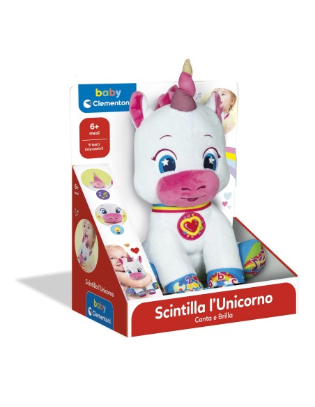 Clementoni Scintilla L'Unicorno Canta E Brilla