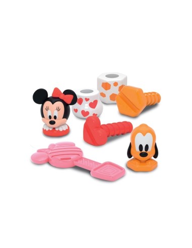Clementoni Disney Baby BABY MINNIE COSTRUISCI E GIOCA