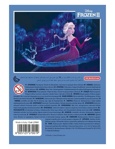 Clementoni 27001 puzzle 60 pz Televisione film