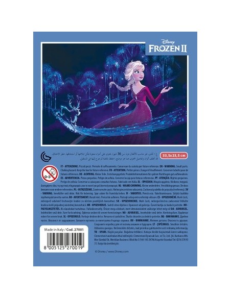 Clementoni 27001 puzzle 60 pz Televisione film