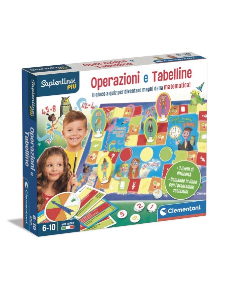 Clementoni Sapientino Più Operazioni e Tabelline