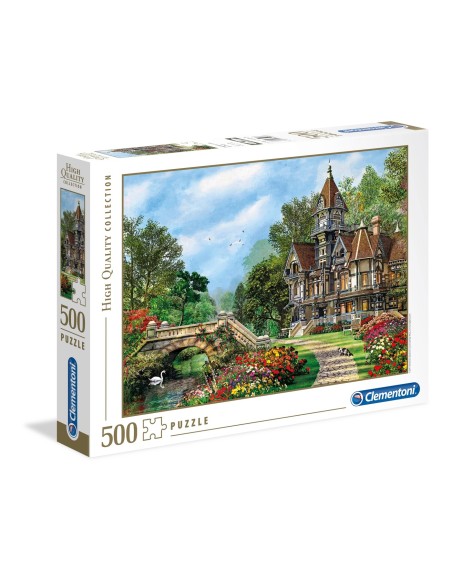 Clementoni Old Waterway Cottage Puzzle 500 pz Arte