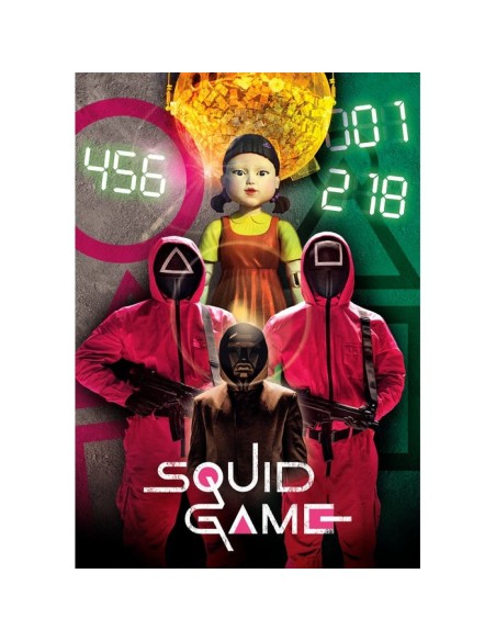 Clementoni Squid game Puzzle a telaio 1000 pz Cartoni
