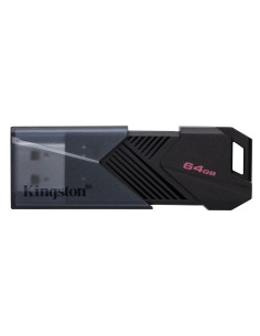 Kingston Technology DataTraveler 64GB Portable USB 3.2 Gen 1 Exodia Onyx