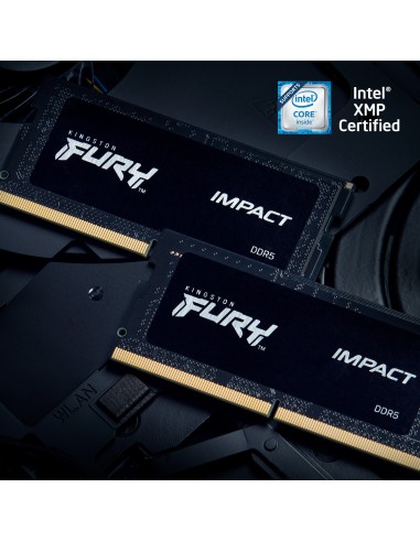 Kingston Technology FURY 16 GB 4800 MT s DDR5 CL38 SODIMM Impact