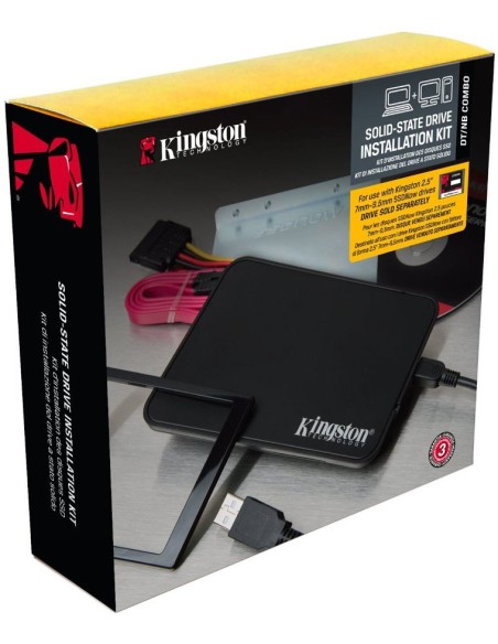 Kingston Technology SNA-B contenitore di unità di archiviazione Custodia per Disco Rigido (HDD) Nero 2.5"