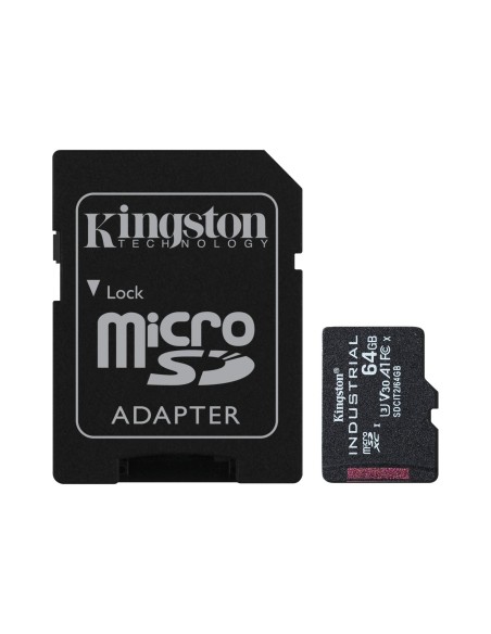 Kingston Technology Industrial 64 GB MicroSDXC UHS-I Classe 10