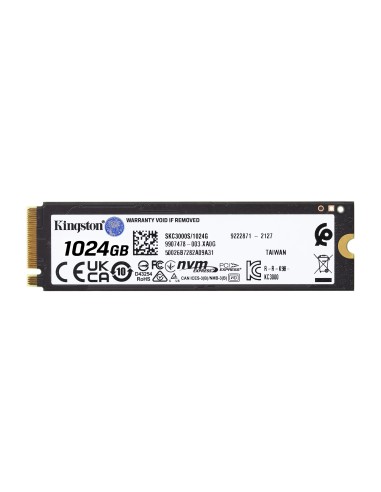 Kingston Technology 1024G KC3000 M.2 2280 NVMe SSD
