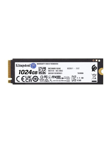 Kingston Technology 1024G KC3000 M.2 2280 NVMe SSD